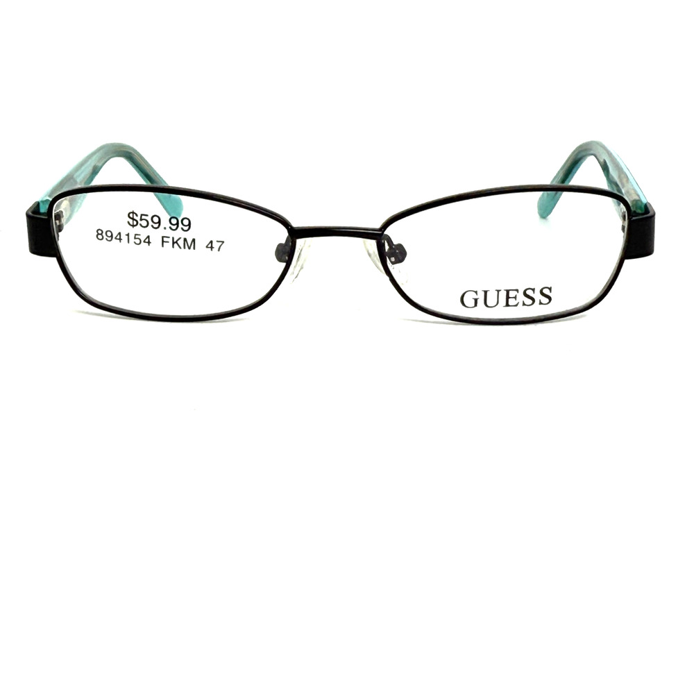 Guess‎ Kids Eyeglasses Frames GU9092 BLK Black Blue Full Rim 47-16-130 H19297
